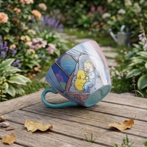 Taza ilustrada "Dulces Sueños"